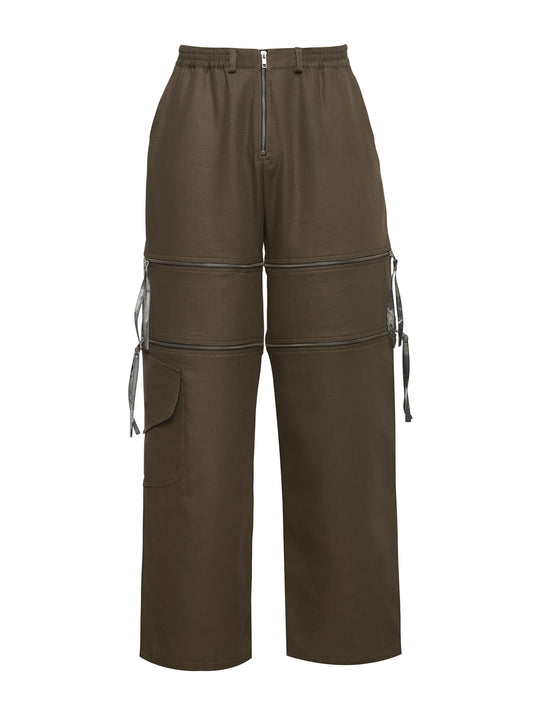 SS26 Green Gorgon Trousers