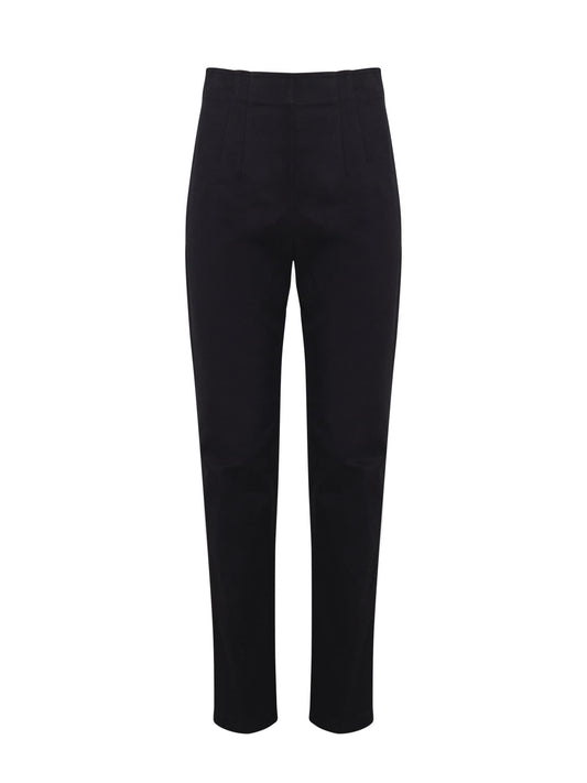 SS26 Black Fitted Trousers