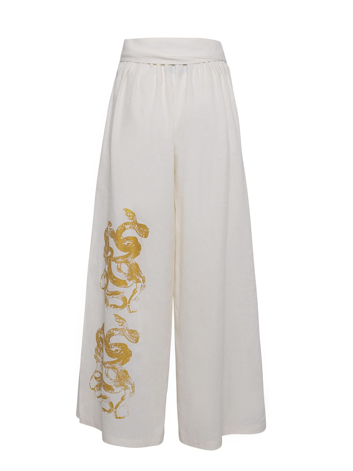 SS26 Off-White Medusa Trousers