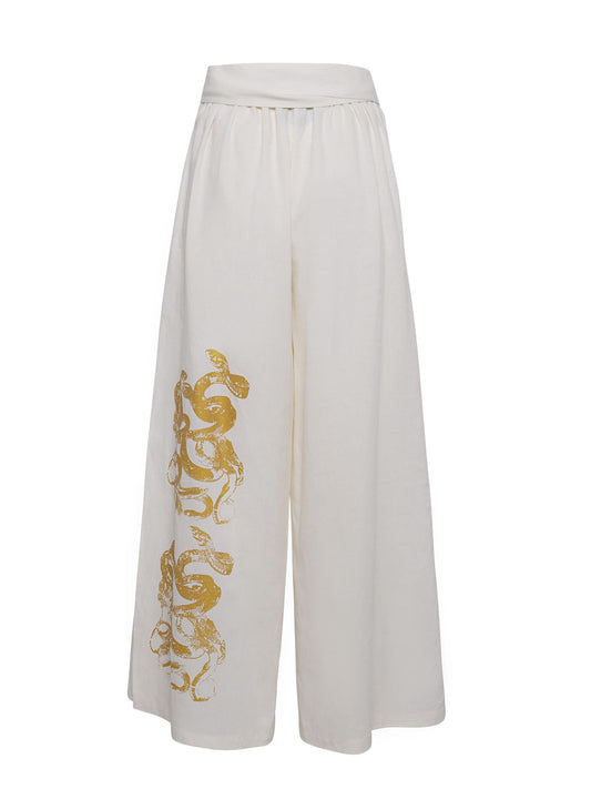 SS26 Off-White Medusa Trousers