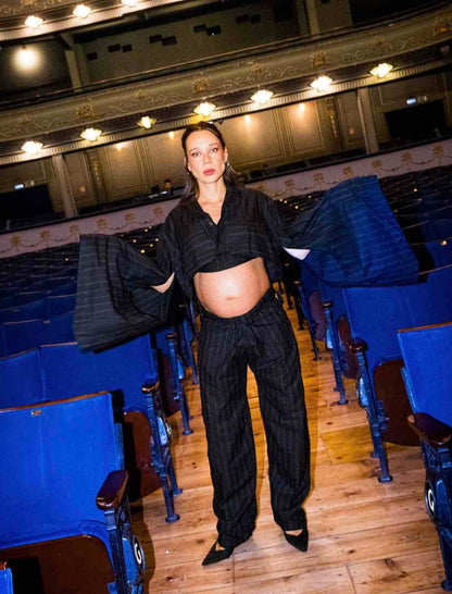 Black Hajime Trousers