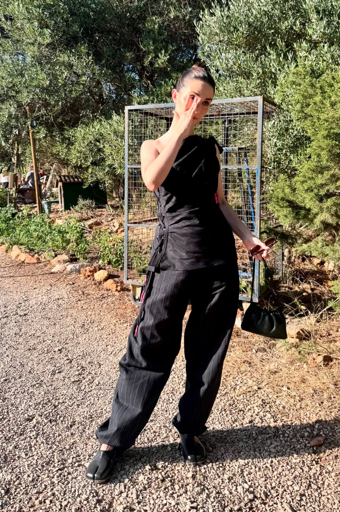 Black Hajime Trousers