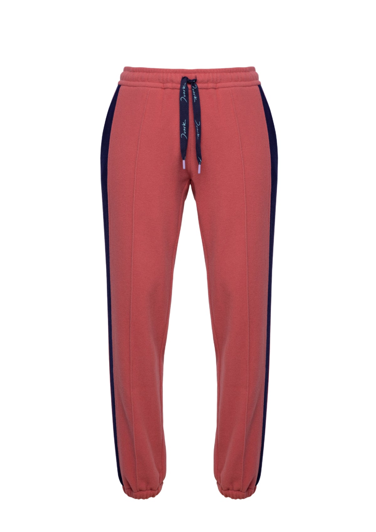 Coral Wool Track Pants
