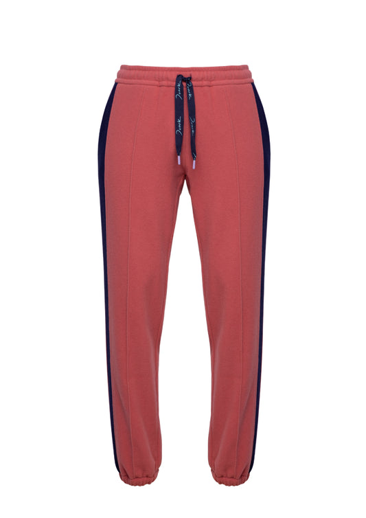Coral Wool Track Pants