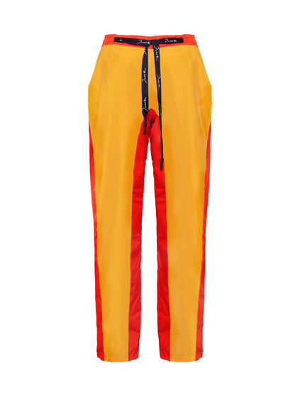 Yellow & Red Panelled Trousers