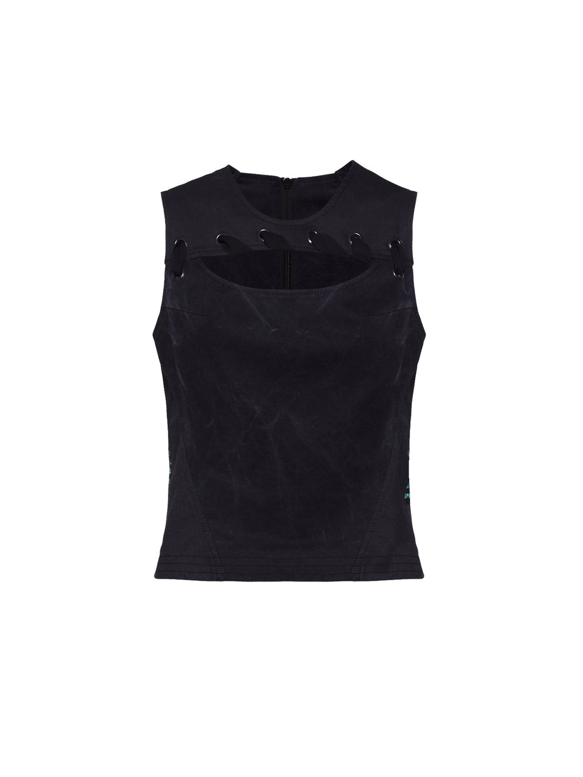 Demon Black  Armour Top