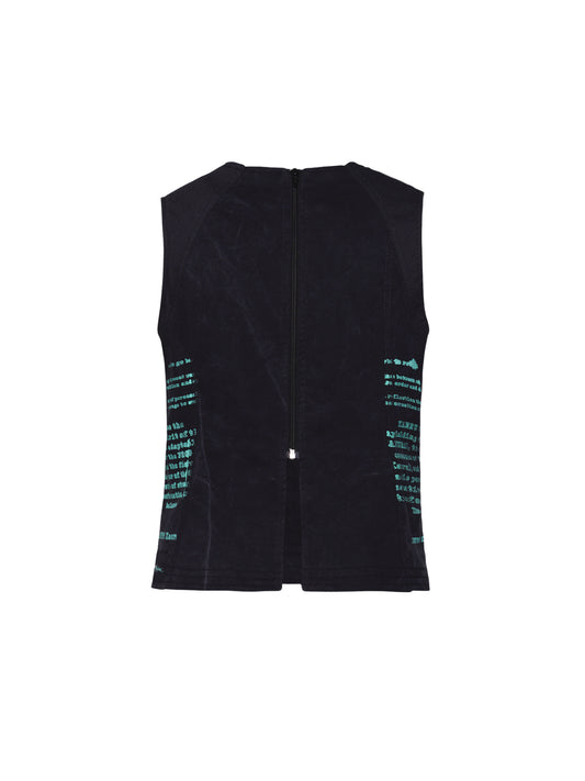 Demon Black  Armour Top
