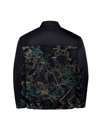 Printed Trucker