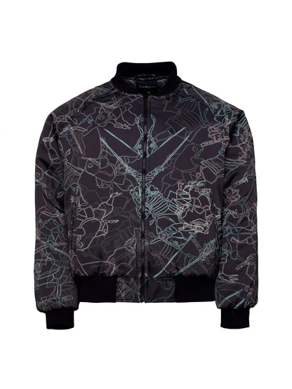 Satin Kaeru Sukajan Bomber