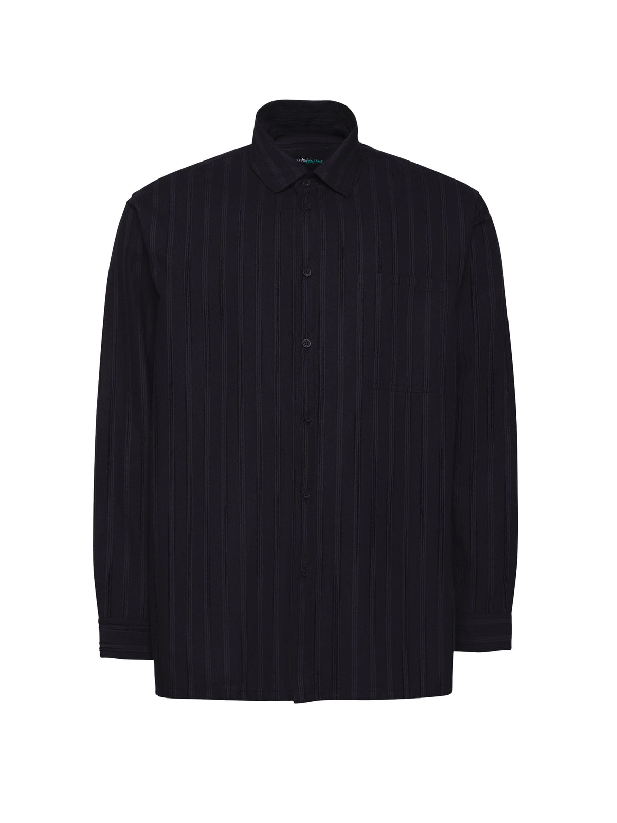 Black Striped Shirt