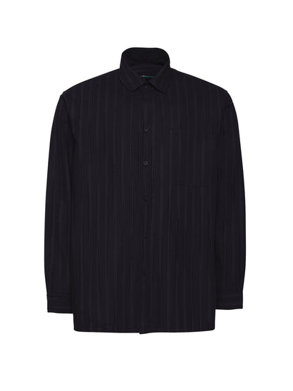 Black Striped Shirt