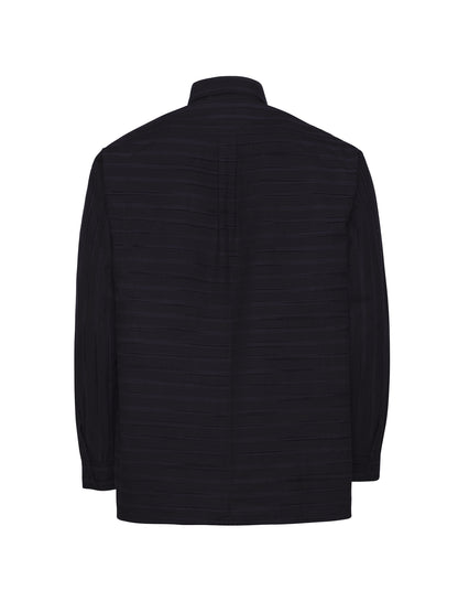Black Striped Shirt