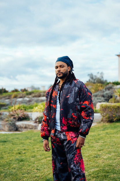 Satin Oni Sukajan Bomber