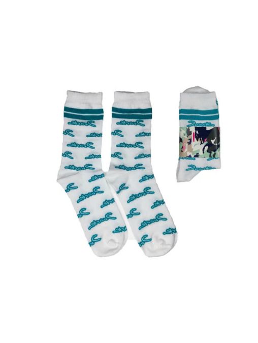 White Swell Socks