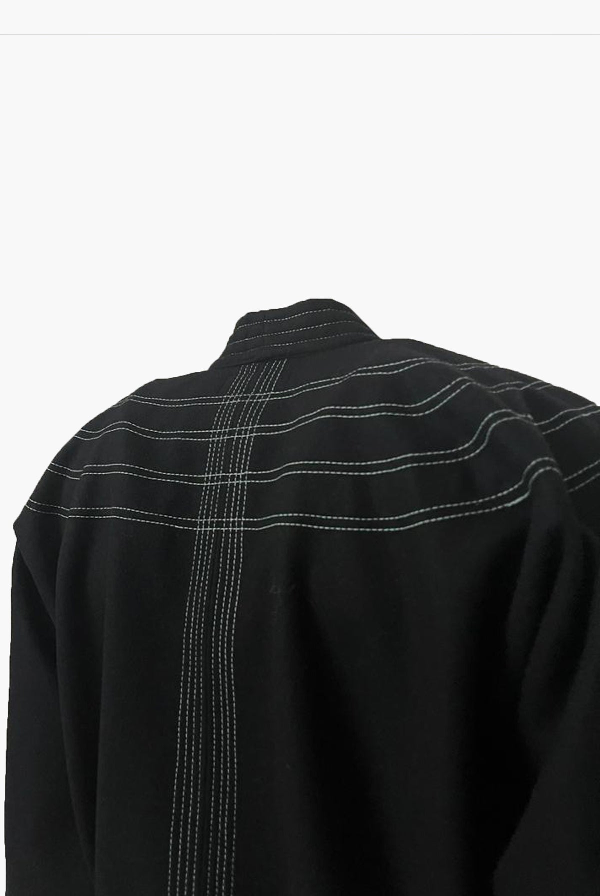 Black Judogi Coat