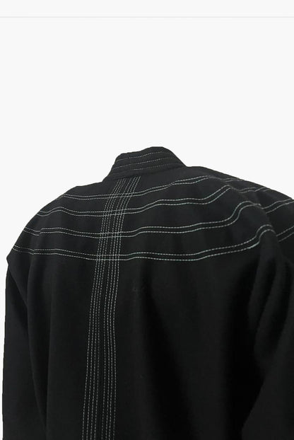 Black Judogi Coat