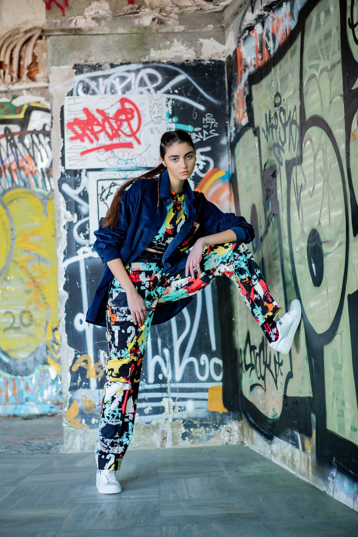 Printed Trousers