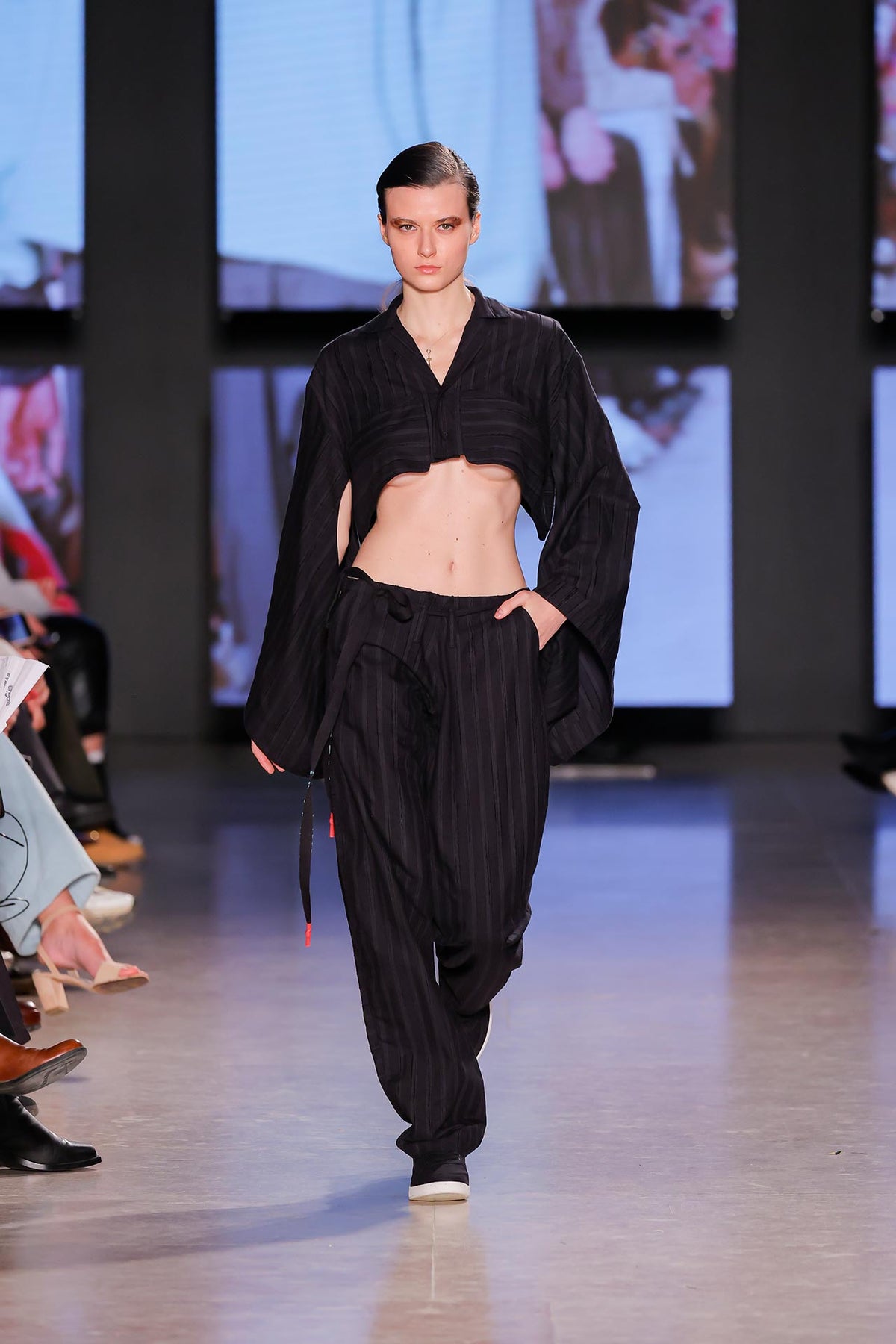Black Hajime Trousers