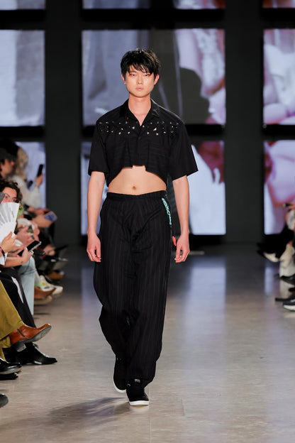 Black Hajime Trousers
