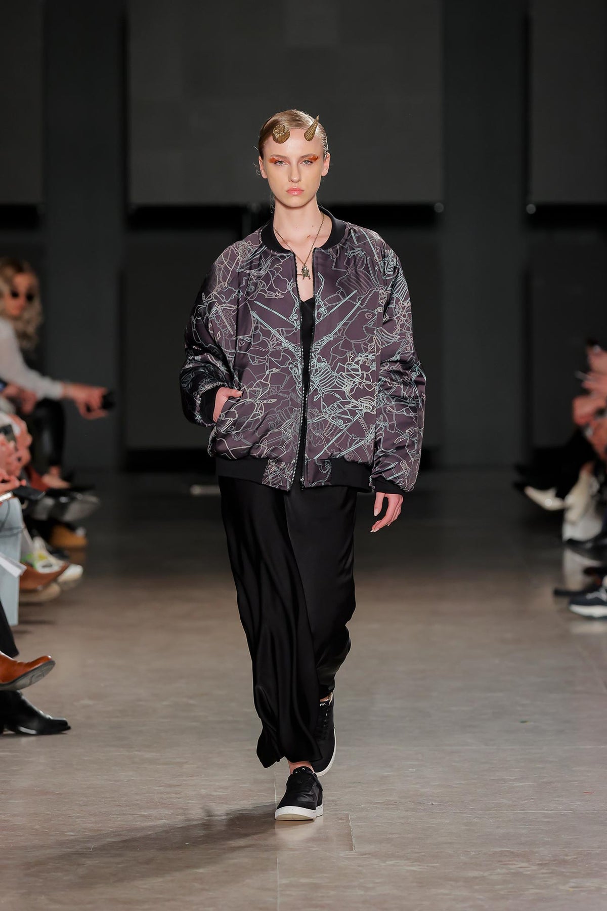 Satin Kaeru Sukajan Bomber