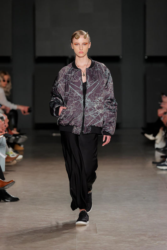 Satin Kaeru Sukajan Bomber