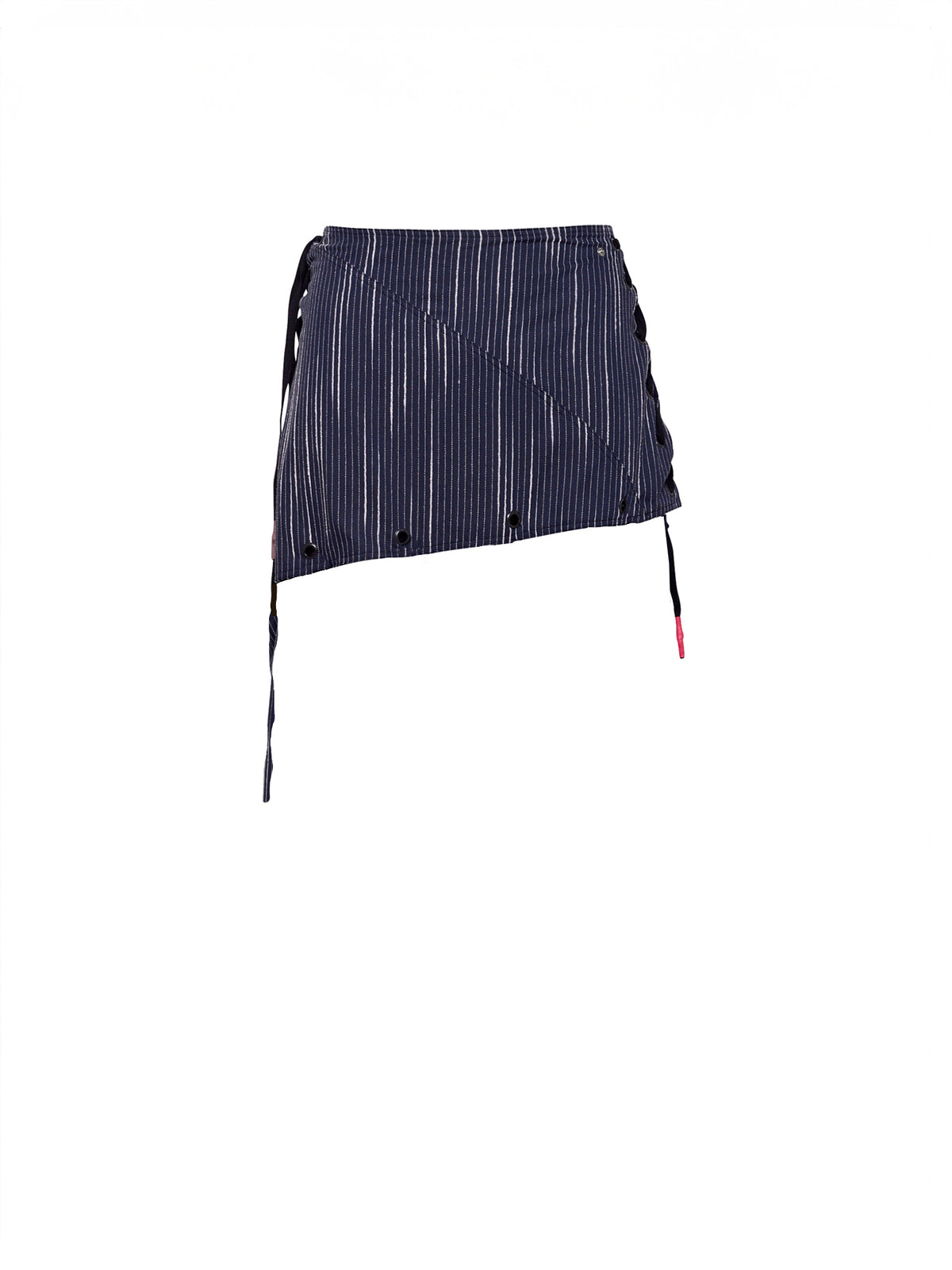 Blue Striped Armour Skirt